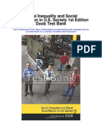 Social Inequality and Social Stratification in U S Society 1st Edition Doob Test Bank