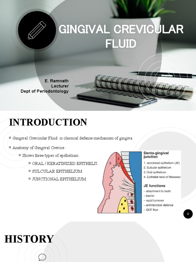Gingival Crevicular Fluid Overview | PDF | Periodontology | Clinical ...