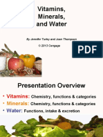 Module 1-5-Vitamins Minerals Water
