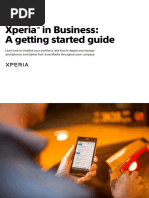 Get Started With Xperia in Business