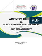 Activity Design in BSP & GSP