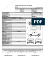 Check List Vehiculo Utilitario - Modelo 01