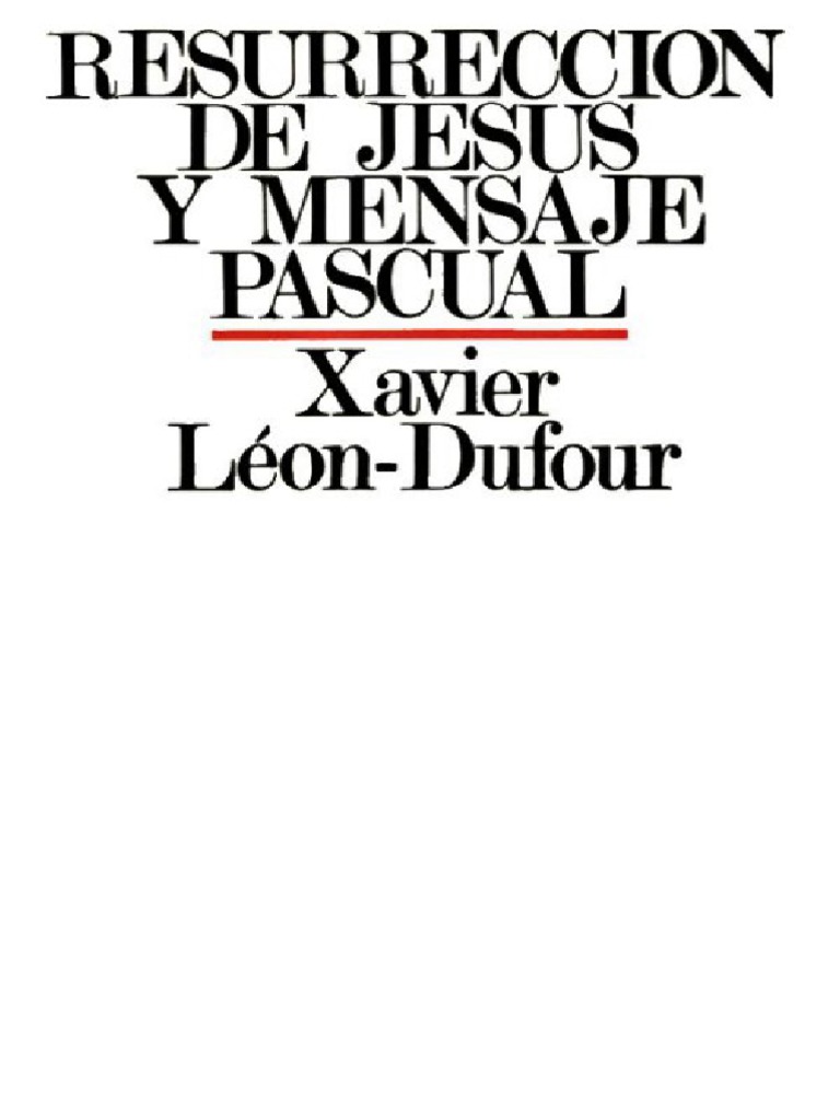 Resurrección de Jesús: Mensaje Pascual | PDF | La resurrección de Jesús ...