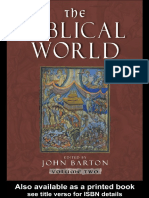 Complementario 02. John Barton (Ed.) - The Biblical World. 2-Routledge (2002)