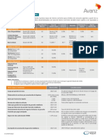 Tarifario de Creditos Particulares