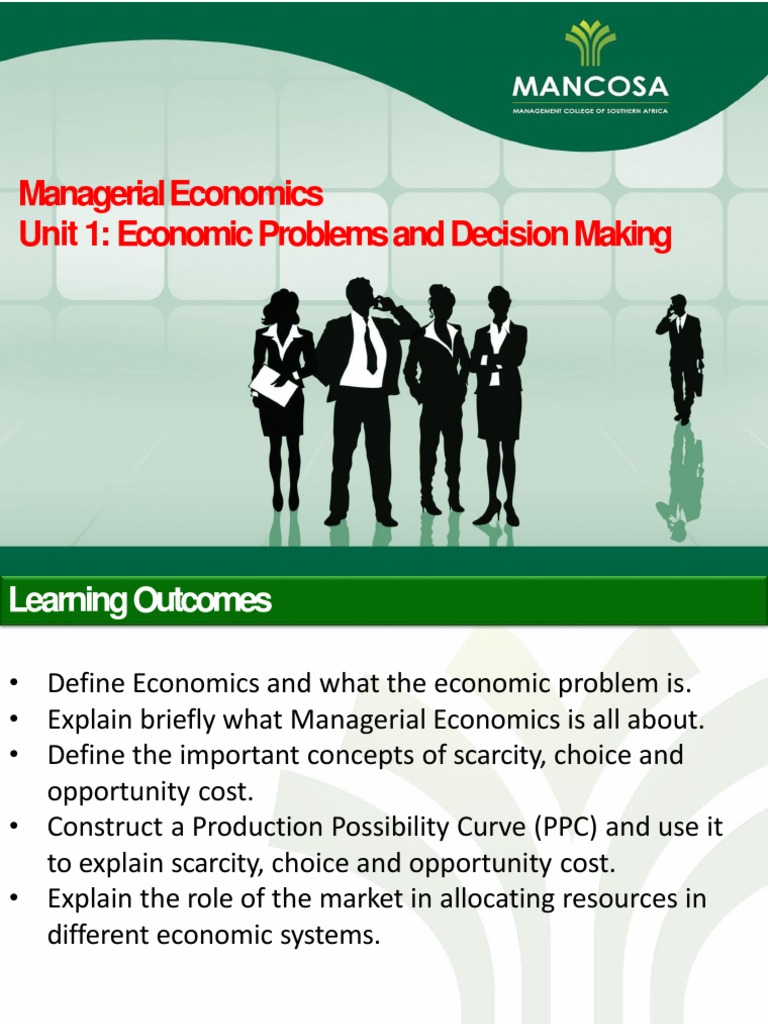 Managerial Economics: Key Concepts Explained | PDF | Economics ...