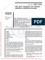 NBR 14349 - União para Mangueira de Incêndio