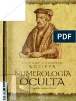 Cornelio Agrippa, Enrique - Numerología Oculta (1996-2003 Obelisco) --- Ver