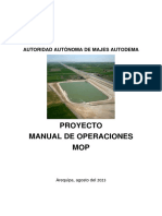 Proyecto de Manual de Operaciones Mop de Autodema Agosto 2023 - Opp - Jose Munares