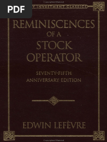 02 - Reminiscences of A Stock Operator - Edwin Leverfre
