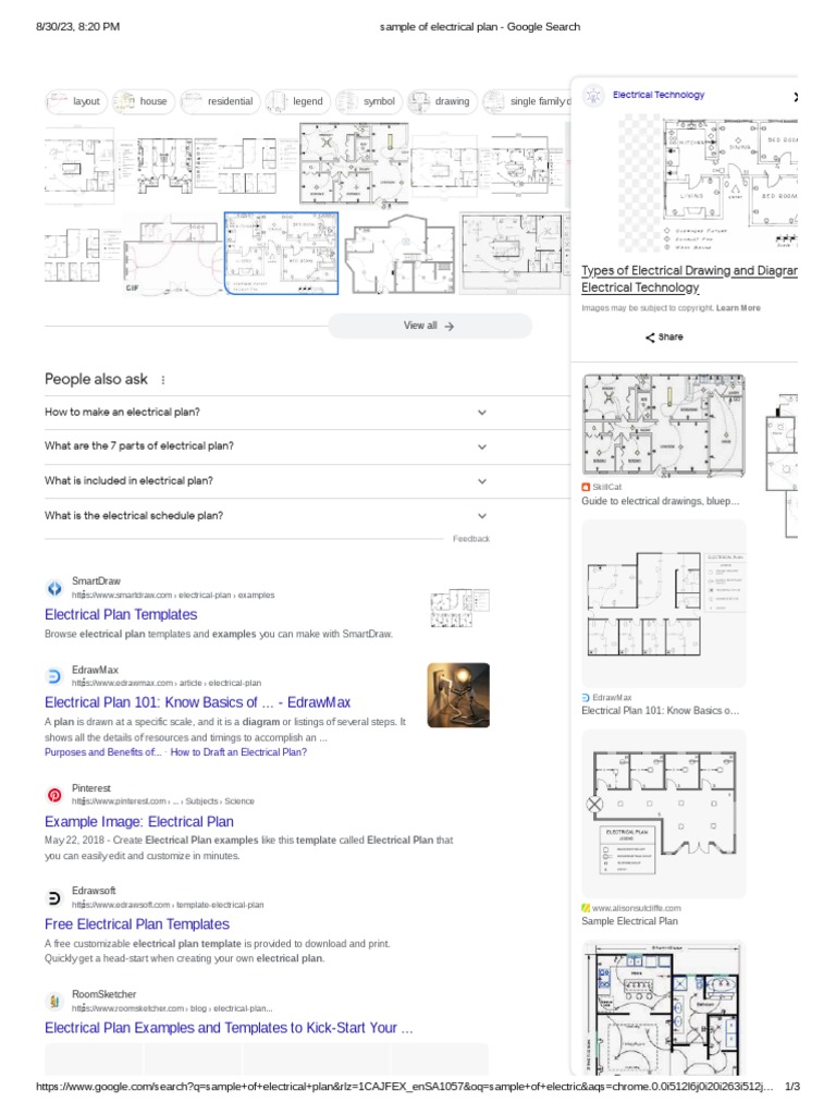 Sample of Electrical Plan - Google Search | PDF | Computing
