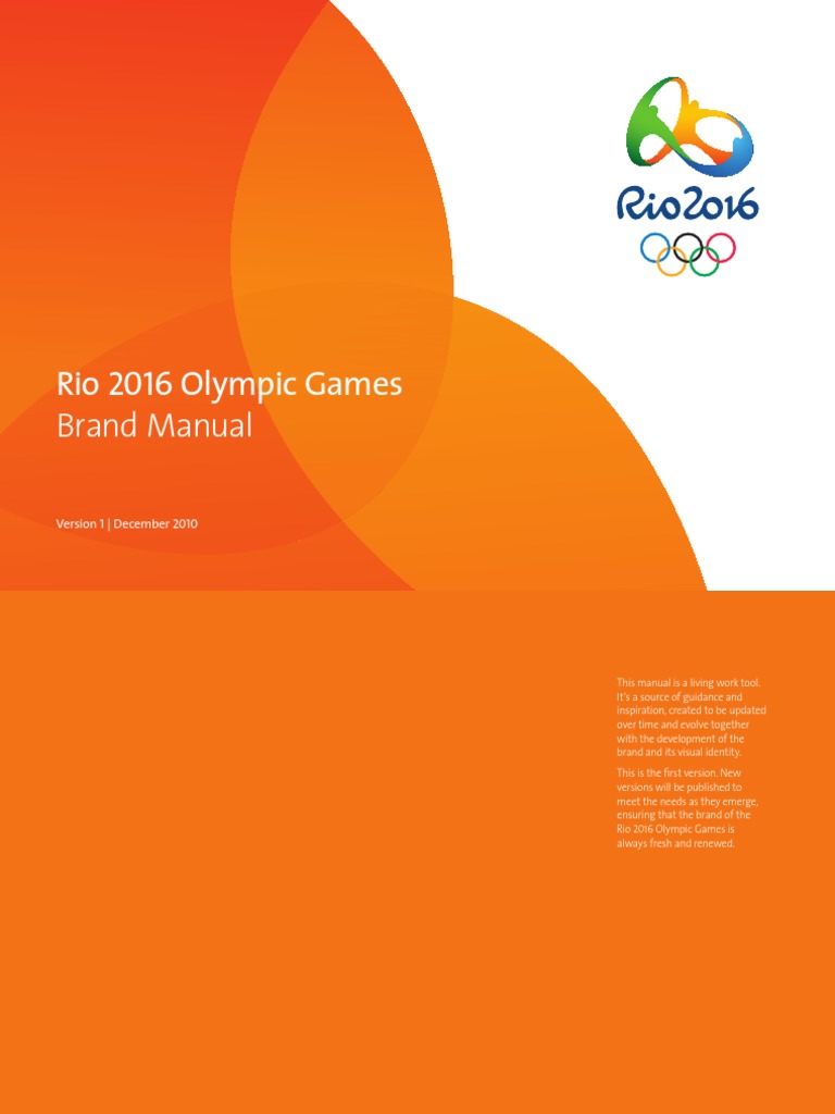 Rio 2016-v1 | PDF | Brand | Rio De Janeiro