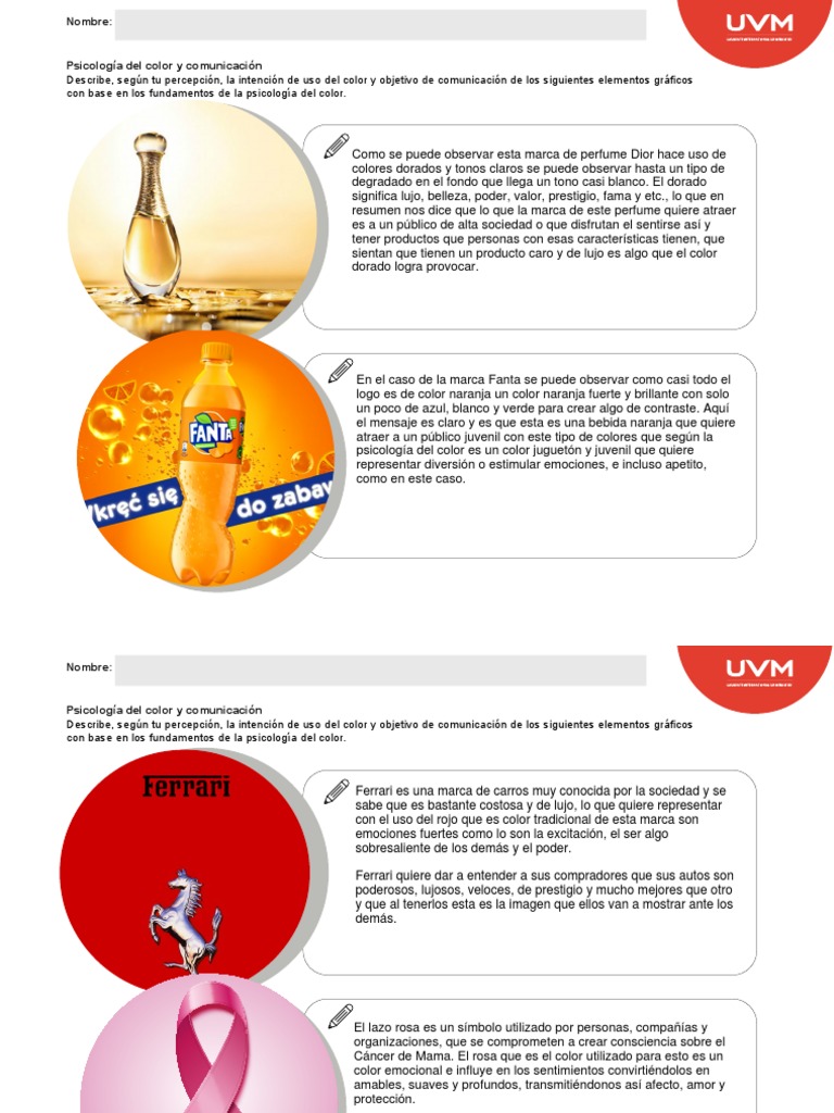 Teoria Del Color Act. | PDF | Color | Marca