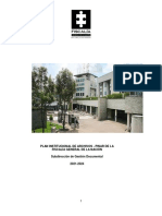 Plan Institucional de Archivos - Pinar FGN