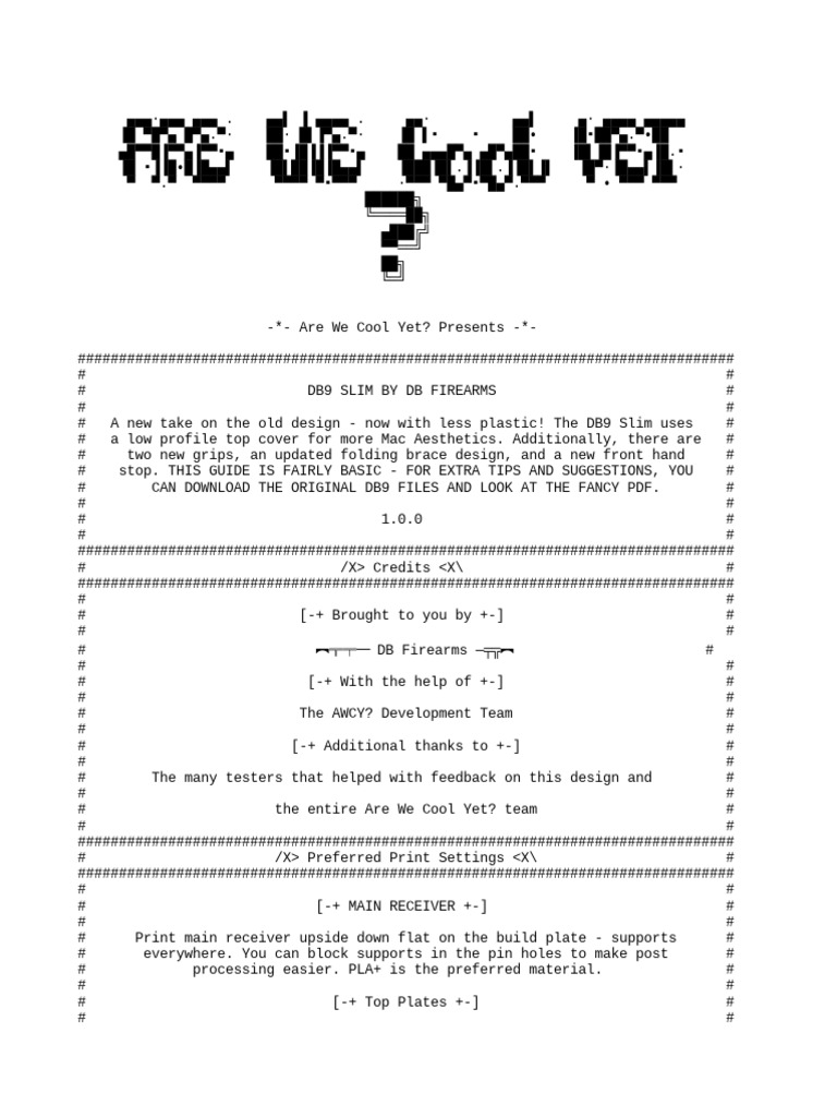 DB9 Slim Assembly Instructions | PDF | Computing | Software