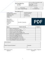 MTPL-OM-PPM-CL-006 - PPM Checklist For Ice Box
