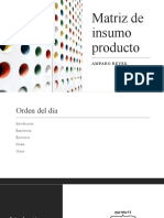 Matriz de Insumo Productoc1