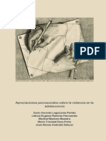 Apreciaciones Psicosociales Sobre La Violencia en Adolescentes