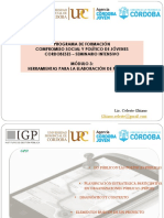 PROYECTOS PROG FORMACION JOVENES UPC PDF - Instituto Gestión Publica UPC