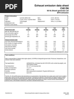 Cummins DGDB 250 kVA Generator Specs | PDF | Engines | Radiator
