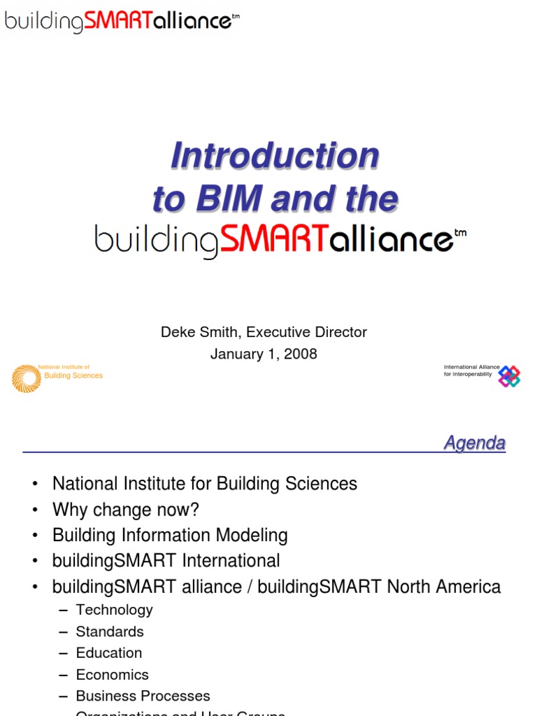 12 Introduction To BIM and Building Smart | PDF | Building Information ...