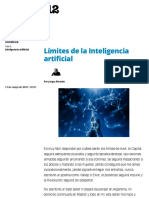 Aleman Límites de La Inteligencia Artificial