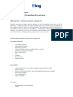 Práctica A Distancia - Pejerrey Frito y Croquetas de Espinaca