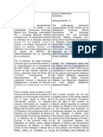 Nota a ELECTRABEL y JP MORGAN de Liberacion de Fondos(20VII11)