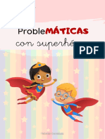 7 Problematicas Matematicas 1 Primaria Superheroes