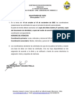 Proceso Solicitud de Cupos Otros Grados (1° A 11°)