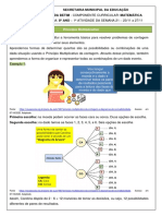 1 Atividade de Matemática-Semana 21-8º Ano