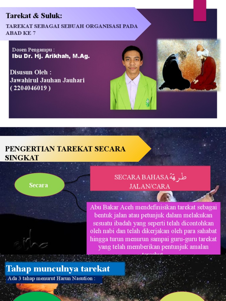 Tarekat: Organisasi Spiritual Abad 7 | PDF | Agama & Spiritualitas
