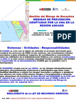 Gestión Riesgo de Desastres en Ancash 03.08.2023
