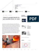 Cómo Hacer Barniz Con Tus Propias Manos - Cómo Disolver La Espuma para Obtener Pintura para Pisos