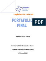 Portafolio Final: Legislación Laboral