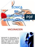 Tecnicas de Vacunacion y Vacuna Antirrabica