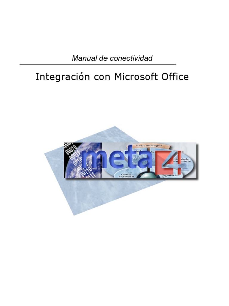 Integración Microsoft Office | PDF | Modelo de objetos componentes ...