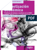 Alfabetizacion Academica Practicas de Lectura y Escritura en La UNRC - Roldan, Ledesma y Clerici