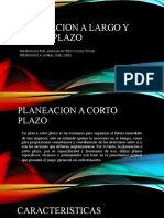 Planeacion A Largo y Corto Plazo