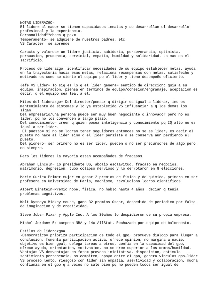 Claves del Liderazgo Efectivo y Estilos | PDF | Las emociones ...