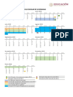 Ciclo Escolar de 18 Semanas