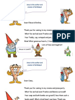 Gnome - Docx Thank You All