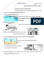 Penilaian Sumatif IPAS Cahaya Kls 5 SD