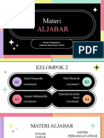 Kelompok 2 - Aljabar SMP - PPT