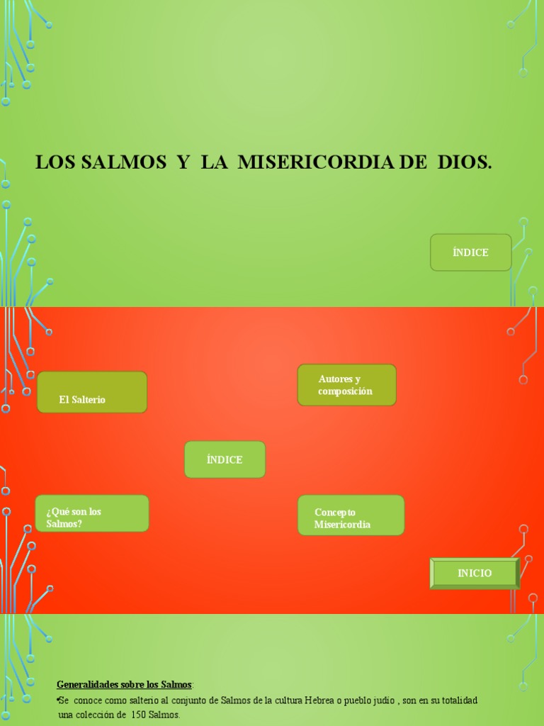Salmos: Misericordia y Alabanza a Dios | PDF | Septuaginta | Salmos