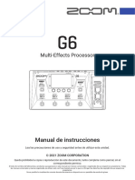 Manual de Instrucciones: Multi-Effects Processor