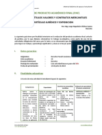 Guía de Producto Académico Final (PAF)