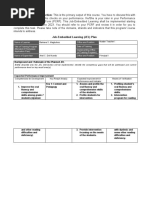MAYRIE SA. JULIAN Job Embedded Learning Plan 1 | PDF | Learning ...