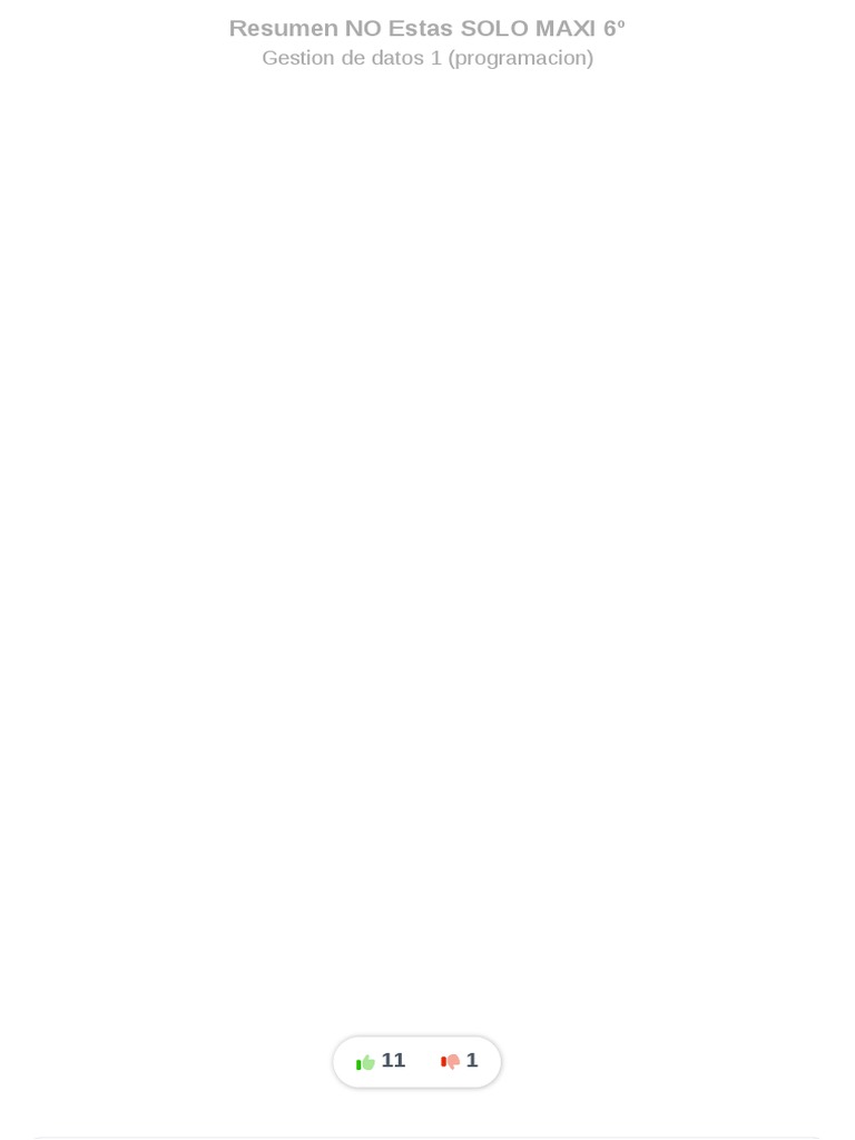 Resumen No Estas Solo Maxi 6 - 1695307661