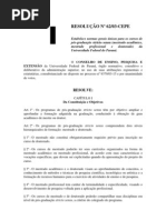 resolução mestrado